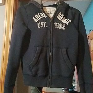 Abercrombie medium zipper sweatshirt